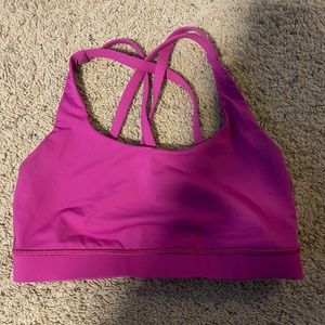 Magenta Purple Lululemon Sports Bra